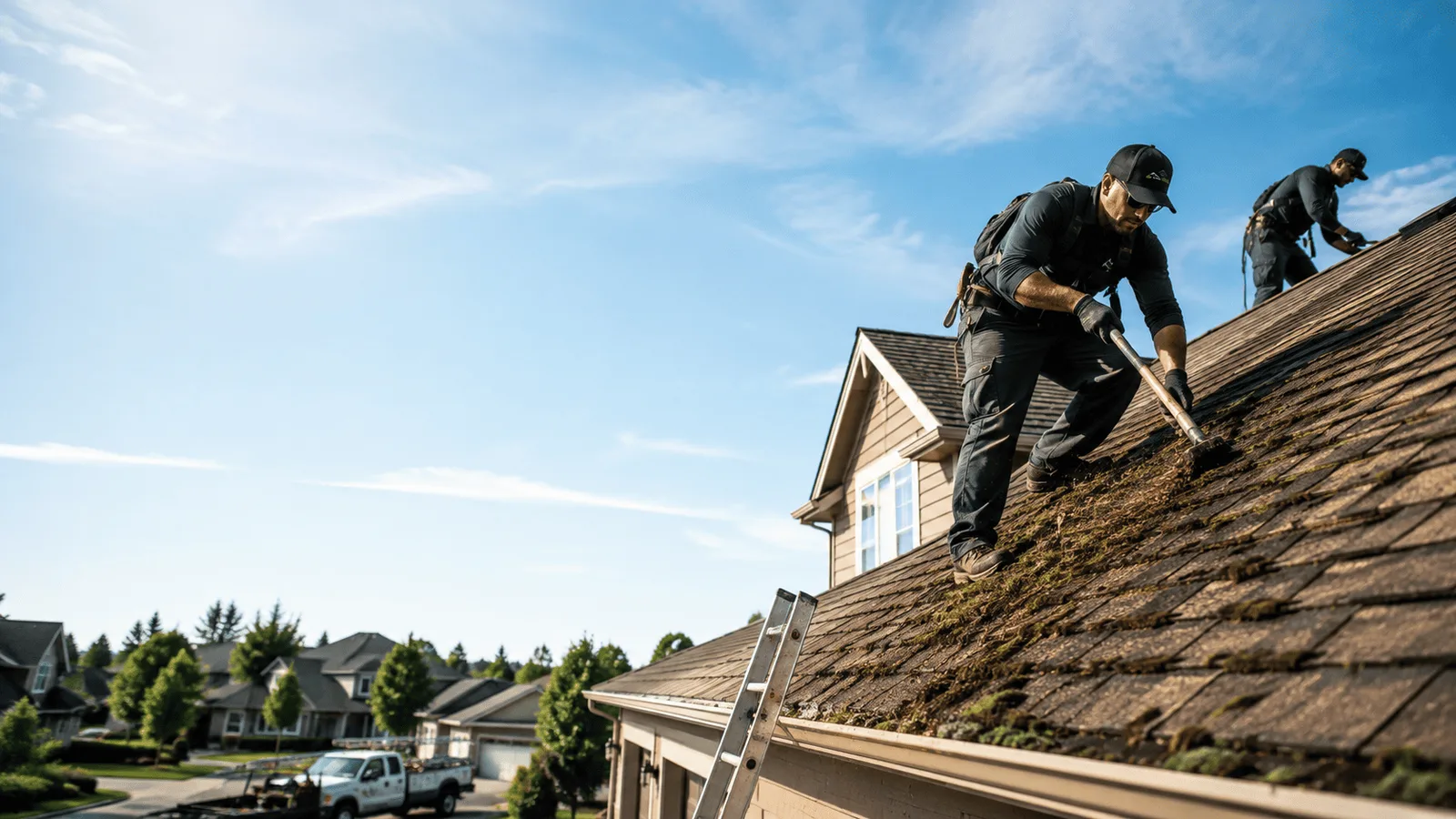 Roof Moss Removal in Mayflower, AR near me